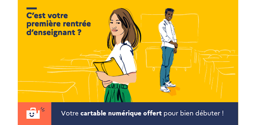 Réseau Canopé vous offre le cartable numérique du nouvel enseignant