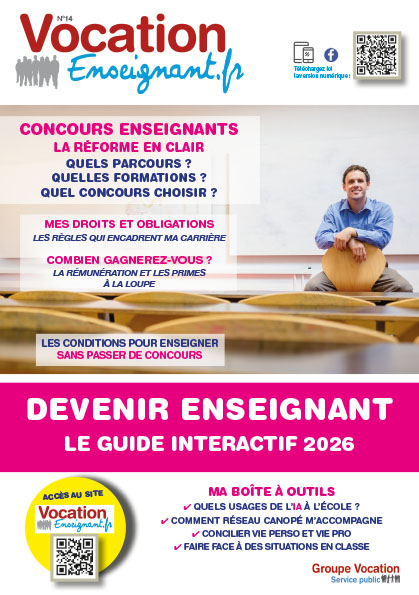 Devenir enseignant : le guide interactif 2026